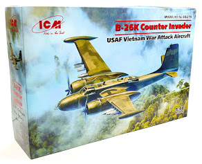 "Hands-on" review: 1/48th scale Douglas B-26K Counter Invader From ICM